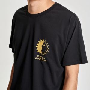 CAMISETA BIRDEN COSMIC RAYS BLACK PRETA