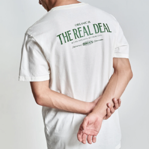 Camiseta Birden Real Deal OffWhite