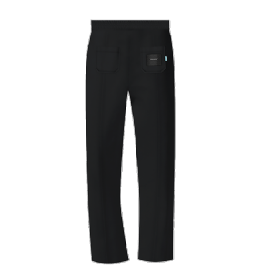 CALÇA DE MOLETOM thesaint BORDADA PRETO