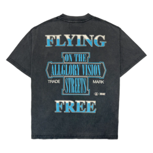 Camiseta Allglory FLYING FREE PRETO