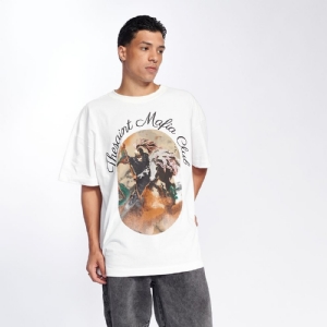 TSHIRT OVERSIZED THESAINT SOLDIER FRAME OFF WHITE